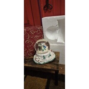 San Francisco Music Box Co Water Globe The Winner Is Polar Bears Let It Snow Box